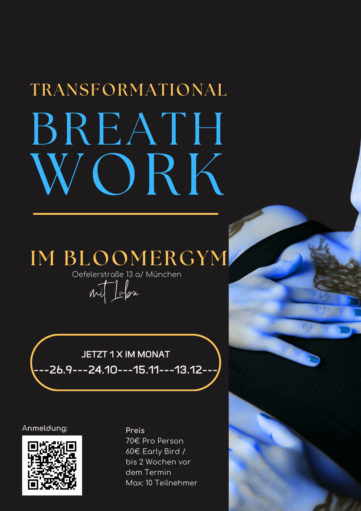 Transformational Breathwork Workshop in München – tiefe, heilsame Atemreise